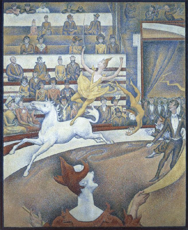 circus, Georges Seurat